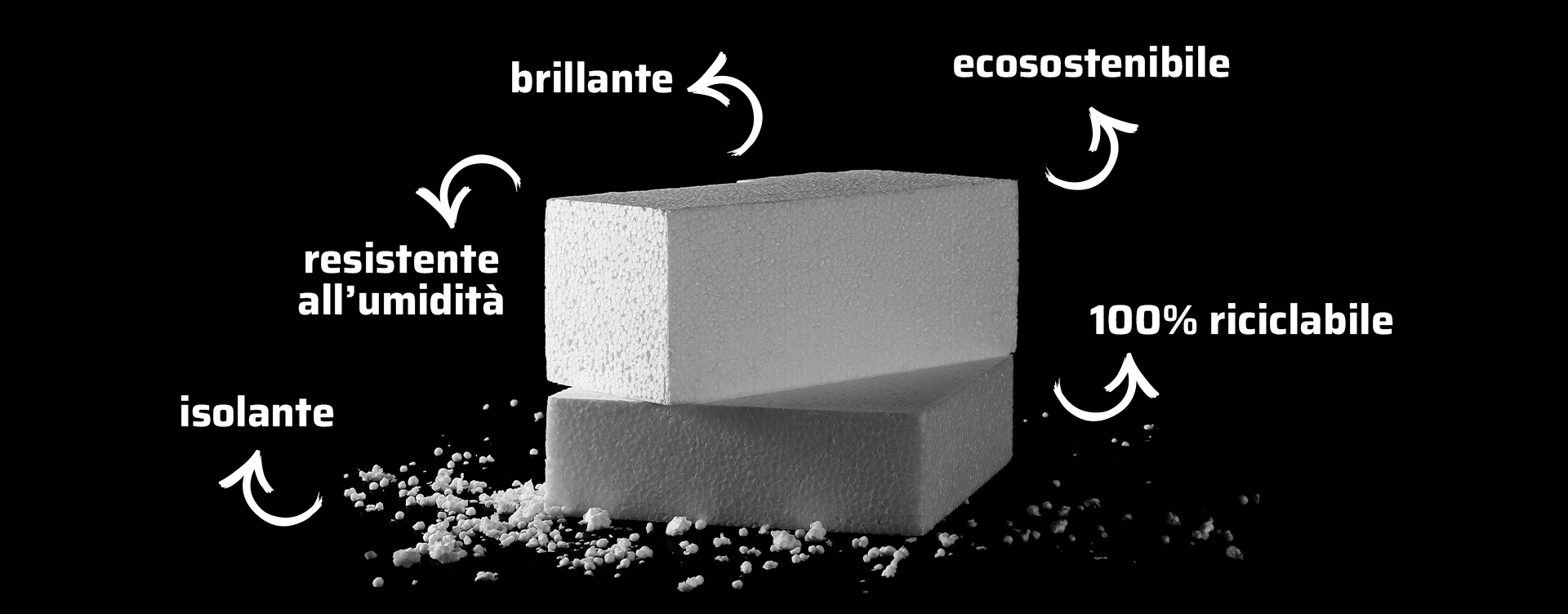 Polistirene Espanso Sinterizzato